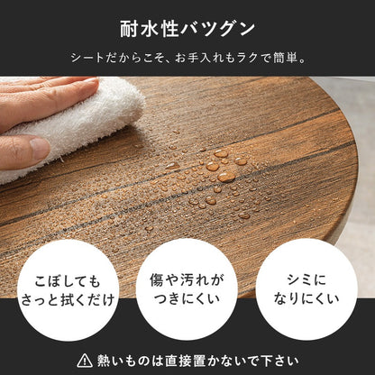 サイドテーブル 2段 高さ54cm スチール脚 アジャスター付き ソファ横 ベッド横 おしゃれ