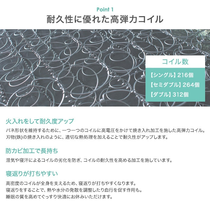 シングルベッド マットレスセット すのこ ローベッド コンセント付き ボンネルコイル 一人暮らし