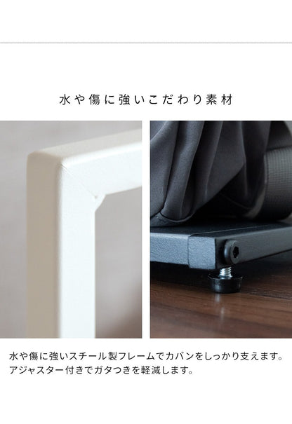 バッグハンガー 幅60cm 10本フック 玄関 廊下 カバン収納 ランドセル対応 省スペース