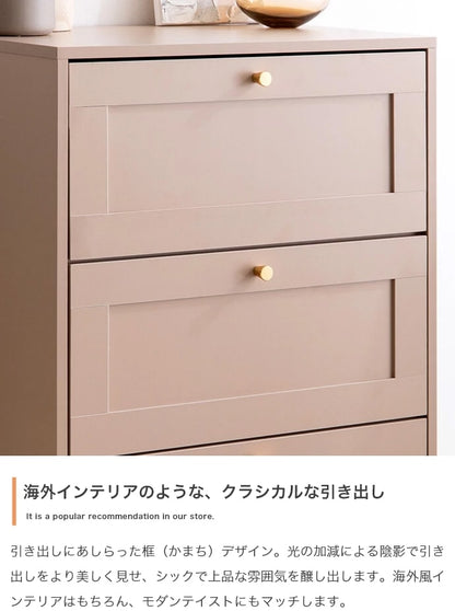 チェスト 幅60cm たんす シンプル 框デザイン コンパクト 一人暮らし ワンルーム