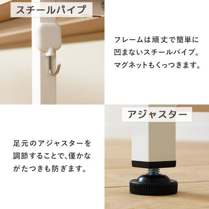 デスク 幅160cm ロング 2人用 カウンター下 アジャスター付き シンプル テレワーク
