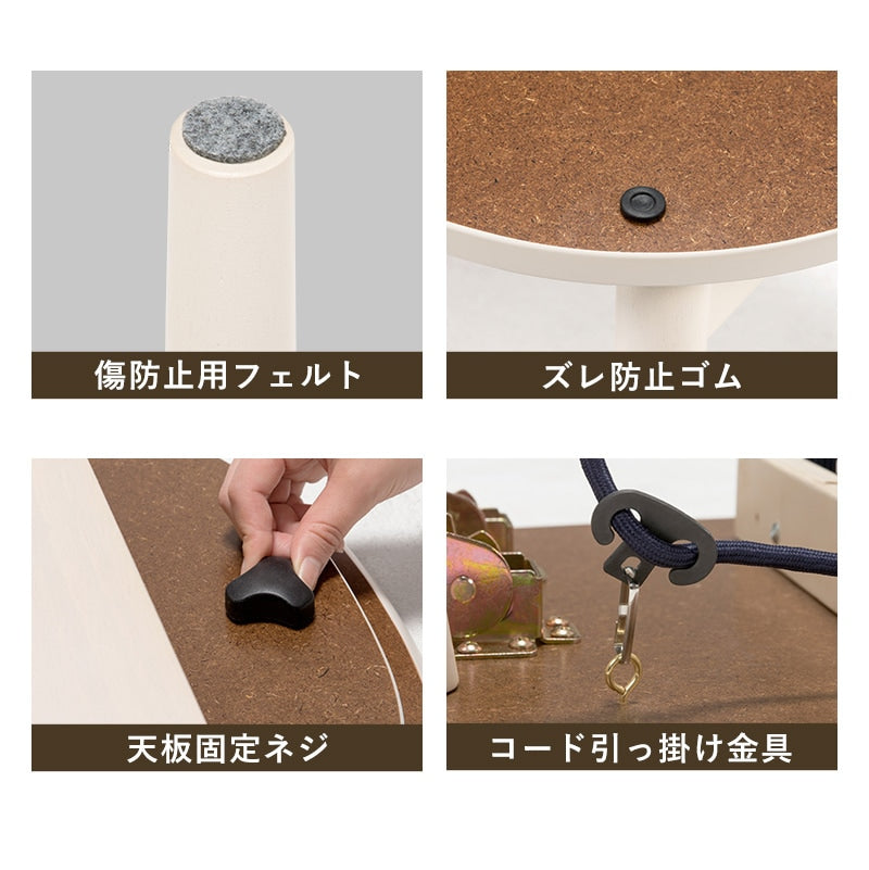 カジュアルこたつテーブル 幅90cm 折りたたみ コンパクト 一人暮らし向け 石英管ヒーター