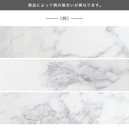 キャビネット 幅100cm 大理石柄 ゴールド脚 大人かわいい 収納家具 サイドボード