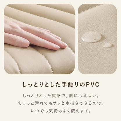 オフィスチェア ローバック 座面高39cm ウレタンクッション PVCレザー ベロア調 在宅勤務