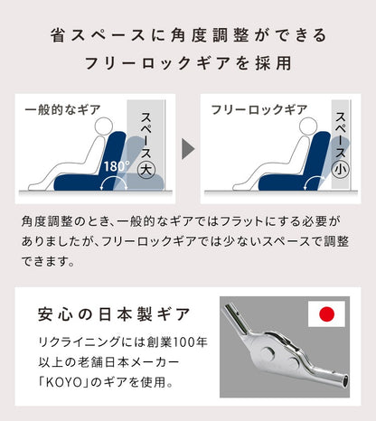 ふわとろ座椅子 3WAY ソファベッド 18段階リクライニング 洗えるカバー コンパクトサイズ