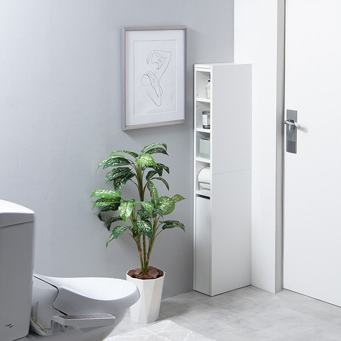 スリムトイレ収納 すきま収納 フラットデザイン 幅15cm 省スペース