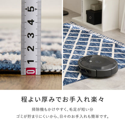 玄関マット シェニール 約70×120cm 大判 高級感 ナチュラル おしゃれ 洗える ふわふわ