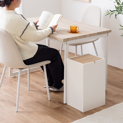 ゴミ箱 15L スイング式 フタ付き おしゃれ インテリア コンパクト 1520Lゴミ袋対応 シンプル