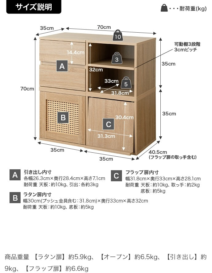 カラーボックス 4点セット 組み替え自由 チェスト テレビ台 ローボード サイドテーブル 多用途