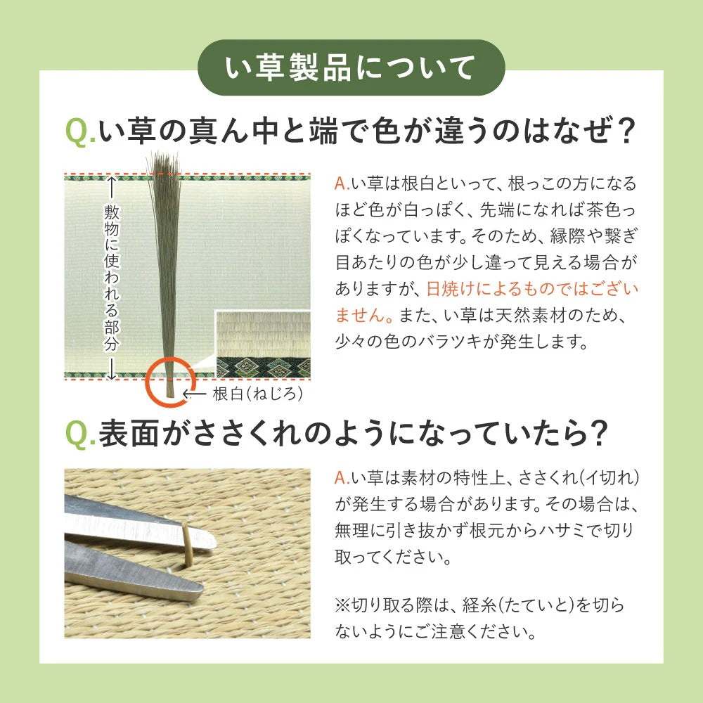 置き畳 ストライプ柄 6枚セット （1枚あたり82×82cm） い草100% キッズスペース 和モダン 断熱 防音 小上がり 抗菌防臭