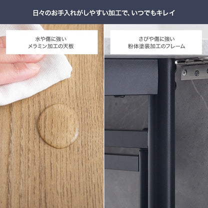 ダイニングテーブル 半円形 伸縮 78～110cm 壁寄せ 2way 24人用 省スペース 来客対応