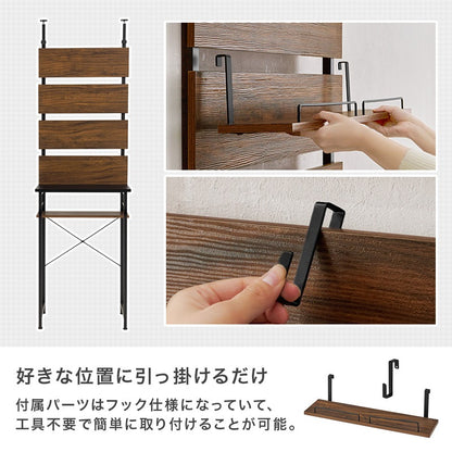 突っ張り ゴミ箱上ラック 幅80cm キッチンラック 壁面収納 ガタつき防止アジャスター 耐震